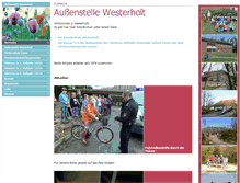 Tablet Screenshot of fs-westerholt.holtriem.de