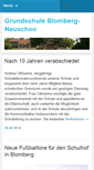 Mobile Screenshot of gs-blomberg-neuschoo.holtriem.de