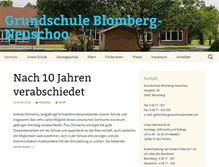 Tablet Screenshot of gs-blomberg-neuschoo.holtriem.de